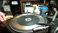 Garrard Model 3000 Record Player Video #3 - Mechanical Restoration