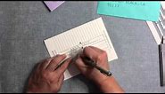 DIY Envelope Addressing Template