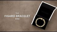 Men's Gold Figaro Bracelet - 8mm | Men's Jewelry Unboxing | JAXXON