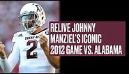 Johnny Manziel's Upset Over No. 1 Alabama In 2012 Is Forever Iconic