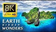 EARTH'S HIDDEN WONDERS 8K ULTRA HD - #8K for Relaxation & Calming Music
