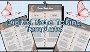 AESTHETIC PPT #7 | Taking Notes using Powerpoint | Free Template | Charlz Arts