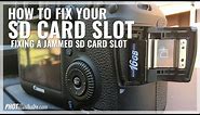 How to Fix your DSLR's SD Card Slot
