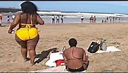 DURBAN BEACHES SUMMER TIME DECEMBER 2022 BEACH WALK (only in SouthAfrica)