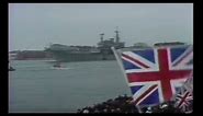 British Armada Set Sail for War in the Falklands - CBS Evening News - April 5, 1982