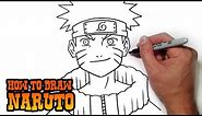 How to Draw Naruto- Simple Video Lesson