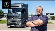 Collecting a new Actros Edition 2 in Wörth | Mercedes-Benz Trucks