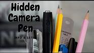 Hidden Camera Pen with 32GB Storage (javiscam) INFO & SETUP