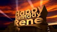 Happy Birthday René