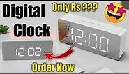 Digital Alarm Clock Unboxing & Review | Digital Table Clock