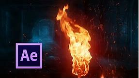 Realistic FIRE Simulation - After Effects TUTORIAL