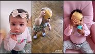Throw a piece of cheese on baby’s face to see their reaction | TikTok