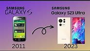 Evolution of Samsung Over the Horizon ringtones (S1-S23) Updated
