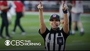 Sarah Thomas becomes first woman to referee a Super Bowl