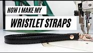 How To Sew WRISTLET STRAPS & Add Swivel Clips - Chris Lucas Designs
