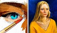 FROM BEGINNER TO MASTERPIECE || 16 brilliant painting tricks to become true artist