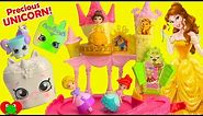 Genie Plays With Princess Magical Movers Shopkins Precious Unicorn Pet Pod