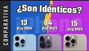 El iPhone 15 PRO MAX es IGUAL a los anteriores!!! Comparemos los últimos 3 Pro Max!