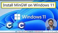 How to install MingGW w64 on Windows 11 64bit