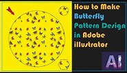 Master the Art of Creating Stunning Butterfly Patterns in Adobe Illustrator | Step-by-Step Tutorial