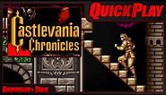 Castlevania Chronicles (PS1) | Gameplay and Talk Quick Play #29 - Original Mode