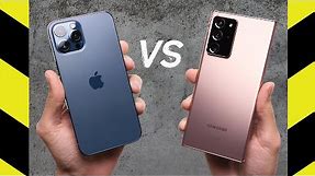 iPhone 12 Pro Max vs. Note 20 Ultra Drop Test