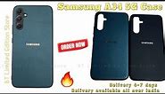 Samsung A34 Premium Back Cover | Samsung A34 Best Leather Back Cover