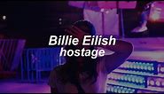 hostage // Billie Eilish (Lyrics)