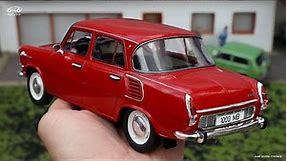 1:18 Skoda 1000 MB 1964, red - Model-Car Group [Unboxing]