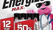 Energizer AAA Batteries, Max Triple A Alkaline, 4 Count