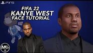FIFA 22 | KANYE WEST PRO CLUBS LOOKALIKE (Face Tutorial)