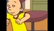 goanimate caillou dancing to some song with a voiceover saying “i love you best friend!” meme
