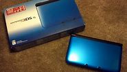 Nintendo 3DS XL Unboxing (Blue/Black)