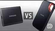 SAMSUNG T7 Portable SSD 1TB vs SanDisk 1TB Extreme Portable SSD