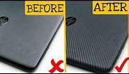 Convert Your Old Laptop Into New One Using Carbon Fiber Vinyl Sheet | Laptopskins