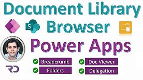 Power Apps SharePoint Document Library Tutorial