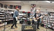 Throwback to playing HMV Merry Hill on Saturday - here's a live snippet of our latest single 'Drawing Board'. Check out the music video for Drawing Board in full here: https://youtu.be/5LhFZ_zcFYI?si=ykLTVI5tqFH1JVMT Also available on Spotify etc. Thanks again to HMV for having us and to all who watched us play. More media from the gig to follow soon. Details of our next two gigs in the comments. Cheers and keep on buzzin, VG. | Valium Gorillas