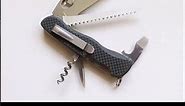 Victorinox Forester Carbon Fiber Swiss Army Knife #pocketknife #victorinox #swissarmyknife #knife