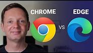 Chrome vs Edge - Microsoft Edge beats Chrome. Here's why...