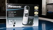 Panasonic KX TG6811 cordless phone Unboxing and Review