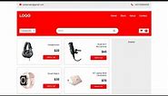 Ecommerce Website | Product Page Design | HTML, CSS & JavaScript