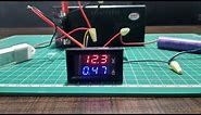 How to Use 0-100V 0-10A Mini Digital Volt-Amp Meter