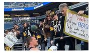 T.J. just did a baby gender reveal for these fans 🥹 | Pittsburgh Steelers