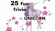 UNICORN Facts| 25 True Facts Unicorn