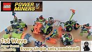 LEGO Power Miners 1st Wave ALL sets combined: collection overview, ranking 🖼️