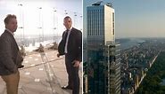 Buyer beware! World's tallest penthouse has stunning New York City views - but $250M seven-bed, nine-bathroom property also suffers from wind-whipped terrace and high-pitched interior whistling noise