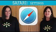 iPhone / iPad Safari - Settings