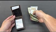 How to tighten your money clip on a SERMAN BRANDS wallet!