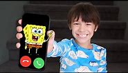 Don't Call SpongeBob at 3am in Real Life at My PB and J House!