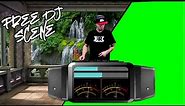 *FREE* Green Screen DJ Background & DJ Booth